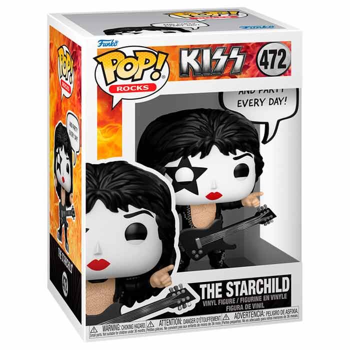 Funko POP Rocks Kiss The Starchild 472